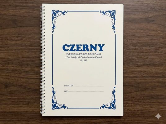 Bài tập Czerny Op 599 dành cho người mới học piano tại Sky Music Long Biên
