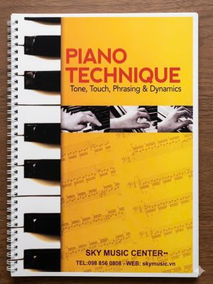 Giáo trình Piano Technique được sử dụng trong khóa học piano cá nhân hóa tại Sky Music Long Biên Hà Nội