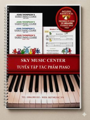 Tuyển tập tác phẩm piano dành cho học viên học tại trung tâm âm nhạc Sky Music Hà Nội