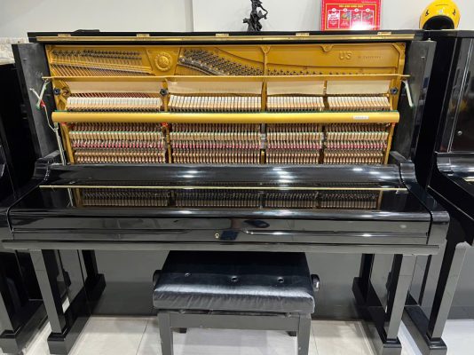 Quy trình cân chỉnh dây đàn Yamaha U3 theo chuẩn âm A440Hz tại Sky Music