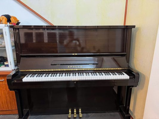 Đàn piano Apollo phù hợp cho gia đình có bé mới học piano