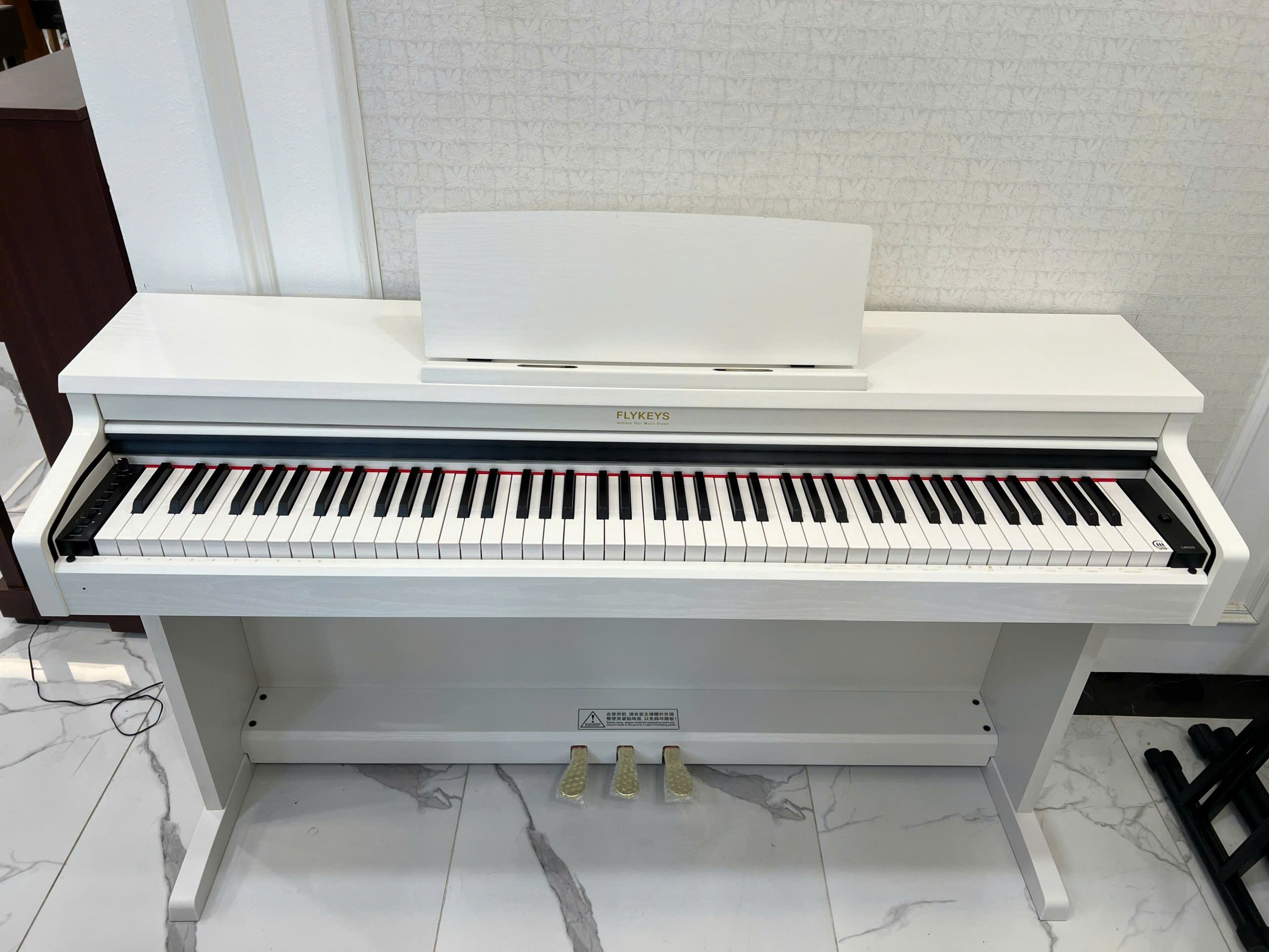 Đàn Piano Điện Flykeys LK03S Trắng