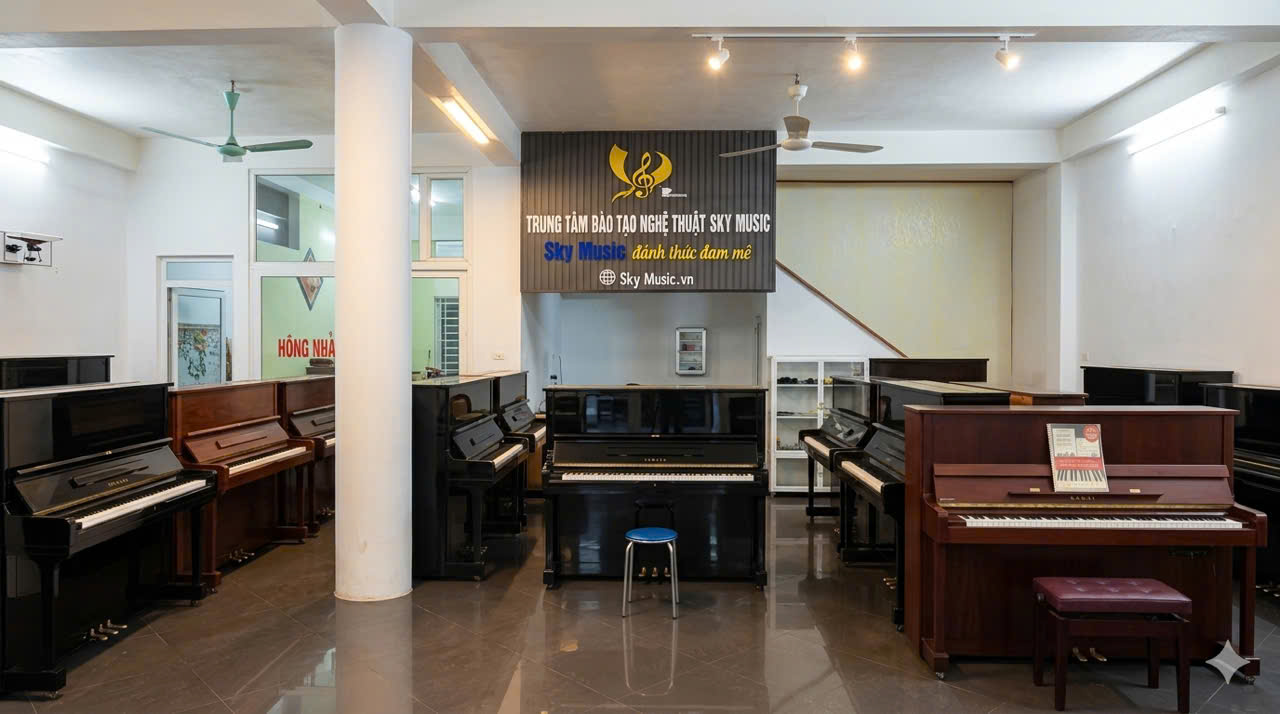 chính sách bảo hành Piano tại Sky music