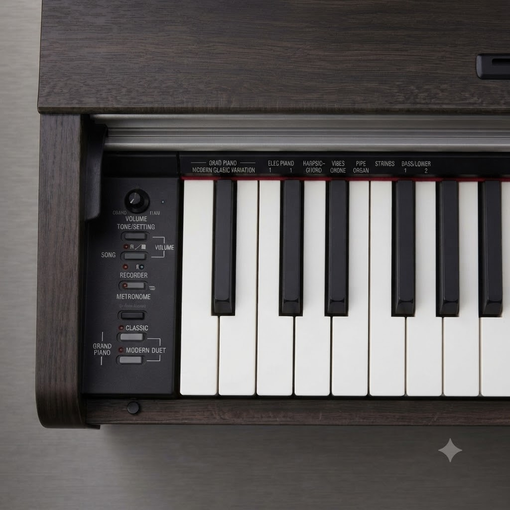 Piano điện Casio PX-720 Nhật bãi màu đen - Ảnh 4